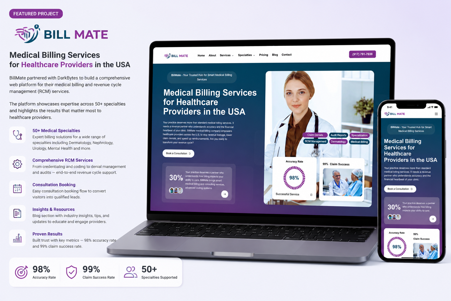 BillMate Medical Billing Platform
