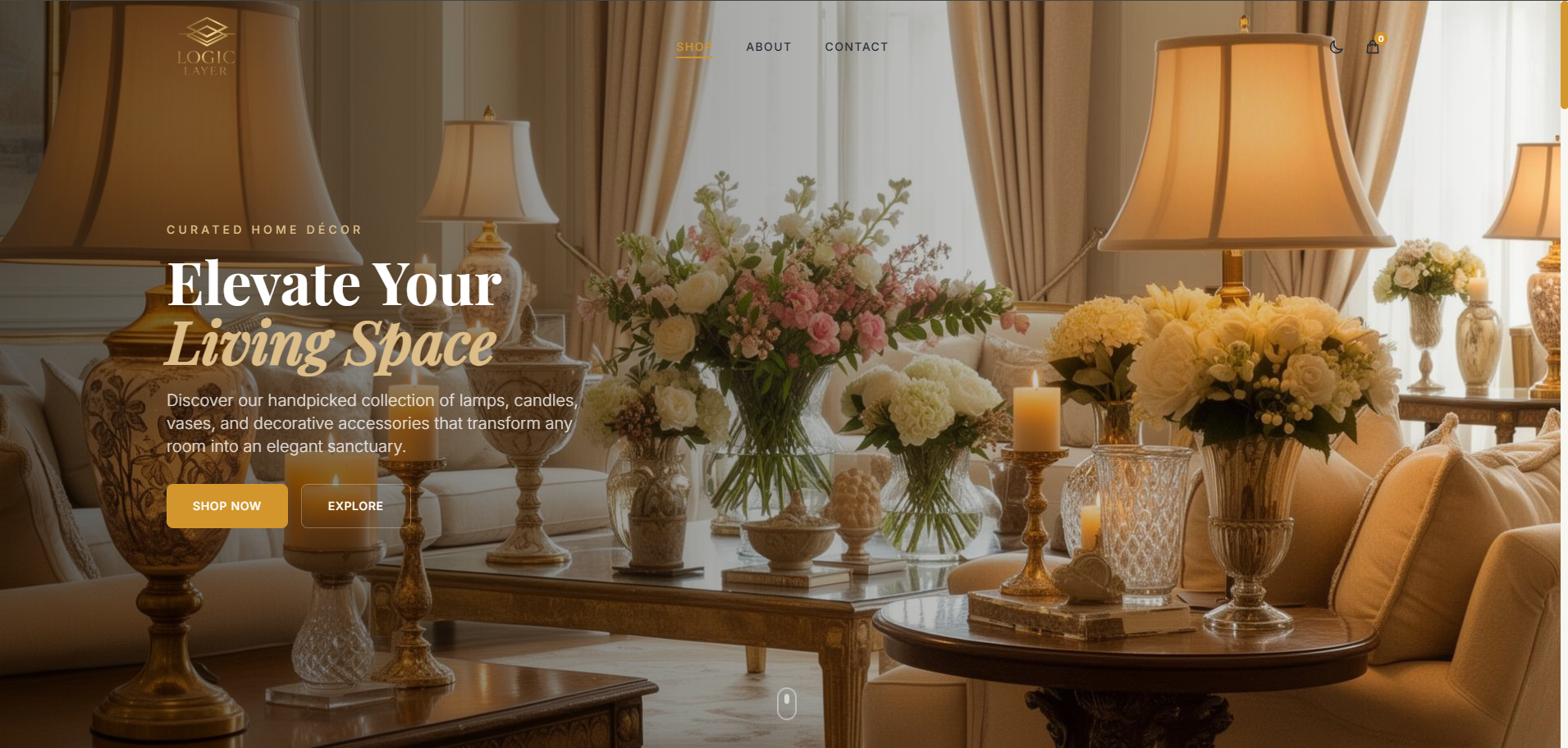Logic Layer — Premium Home Décor E-commerce Store