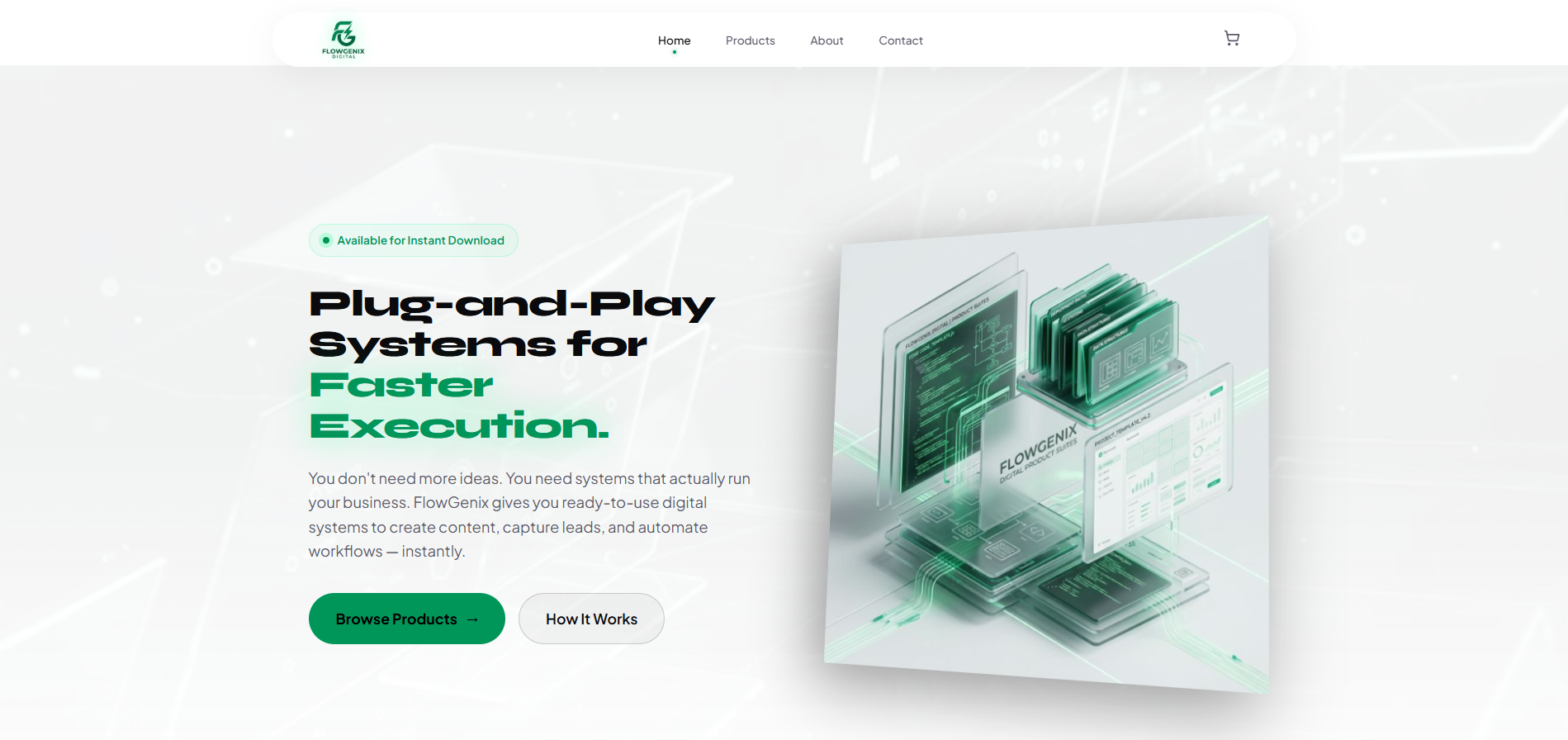 FlowGenix Digital — Plug-and-Play AI Systems & Business Automation Templates